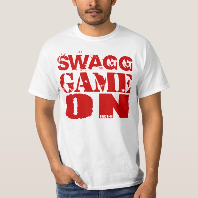 Hombres "juego de Galletti de Swagg en" camiseta (Anverso)