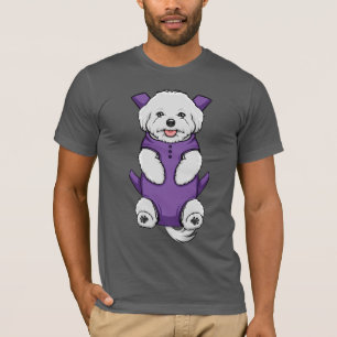 Hombres malteses de la camiseta del portador de