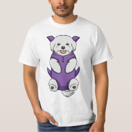 Hombres malteses de la camiseta del portador de
