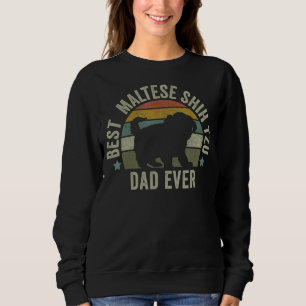 Hombres malteses Shih Tzu Dad Camisa de Perro Gras