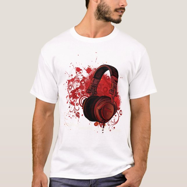 Hombres negros/uno de la camiseta viva de Edun (Anverso)