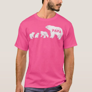 Hombres Padres Día de papá llevando camiseta con t