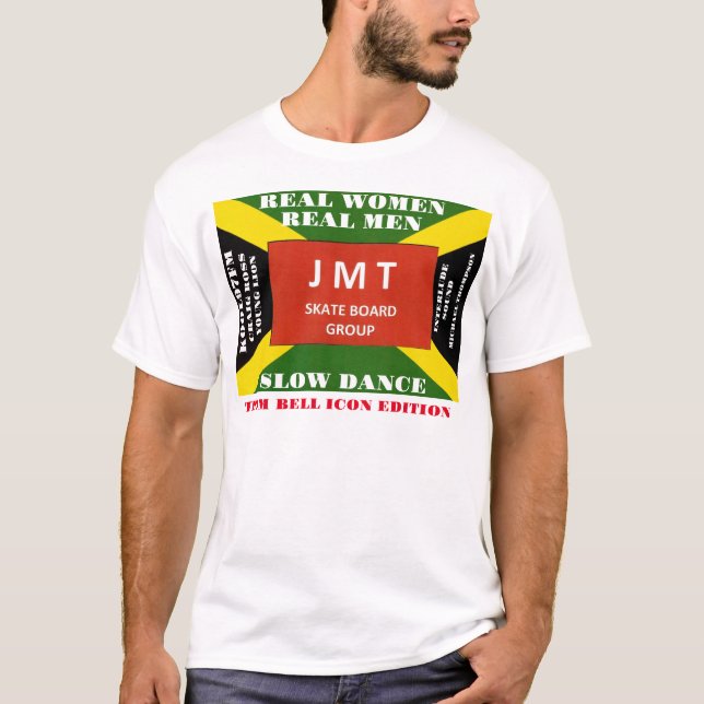 HOMBRES REALES / W / BAILE LENTO Camiseta básica m (Anverso)
