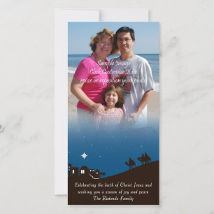 Hombres Sabios Buscan Su Tarjeta De Navidades De F