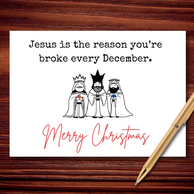 Hombres sagaces Navidades de tarjetas de crédito (Subido por el creador)