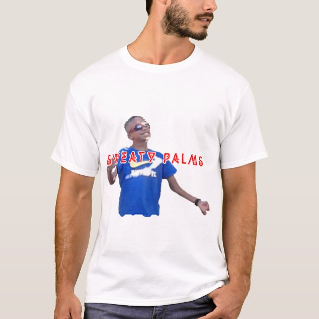 Hombres sudorosos de la camisa de las palmas (Anverso)