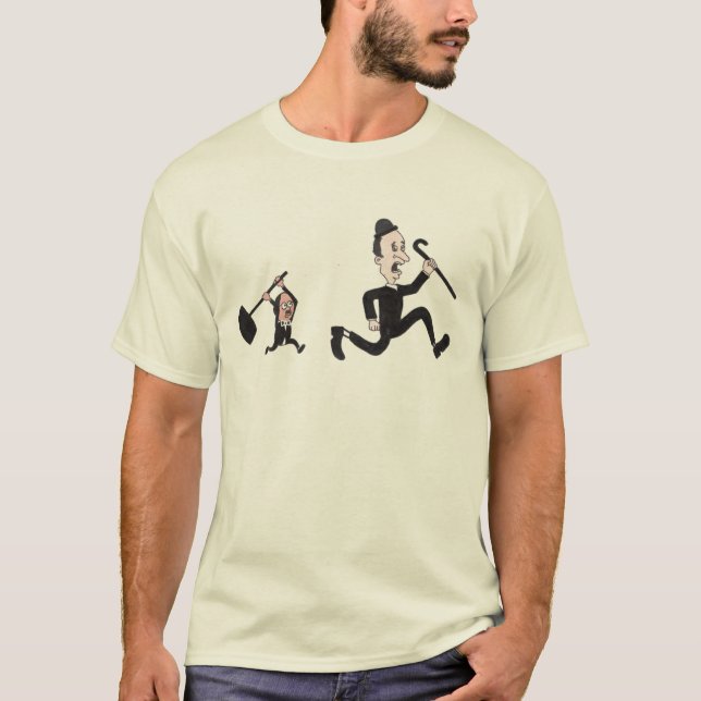 Hombres "sus él" camiseta (Anverso)