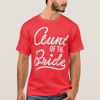 Hombres Tía De La Camiseta De La Novia