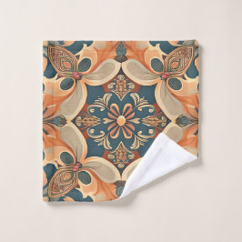 Home Caress Patterns Face Towel