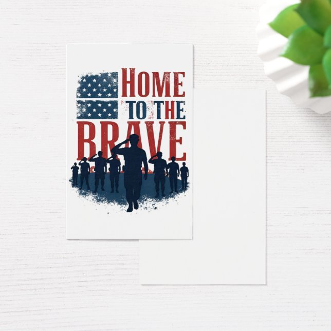 Home of the Brave Salute Tee (Escritorio)