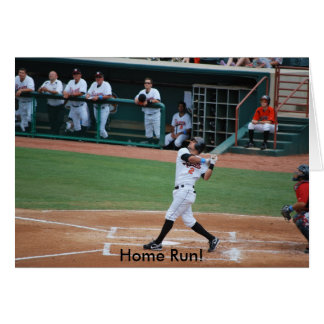 Home Run! tarjeta de bienvenida/invitación