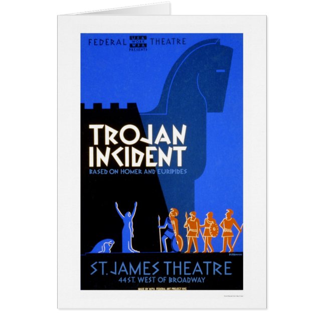 Home run Trojan del incidente WPA 1937 (Frente)