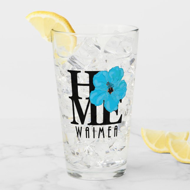 HOMEE Waimea Blue Hibiscus (Anverso (hielo))