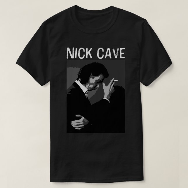 Homenaje a la camiseta clásica de Nick Cave (Diseño del anverso)