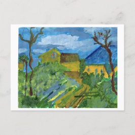 Homenaje a la postal de Cezanne