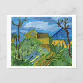Homenaje a la postal de Cezanne
