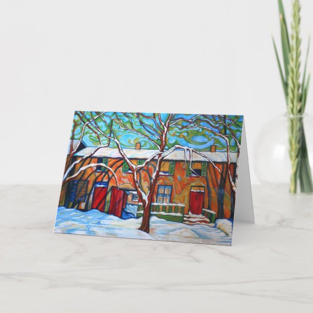 Homenaje a la tarjeta de felicitación de Lawren (Anverso)