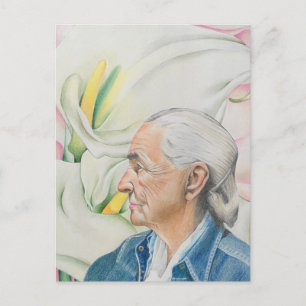 Homenaje a la tarjeta O'Keeffe de Georgia