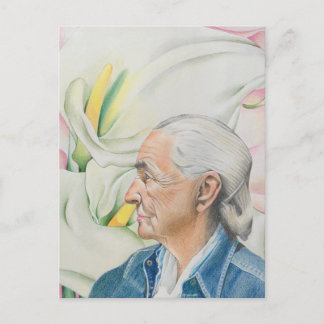 Homenaje a la tarjeta O'Keeffe de Georgia