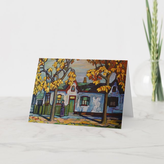 Homenaje a Lawren Harris - Tarjeta de felicitación (Anverso)