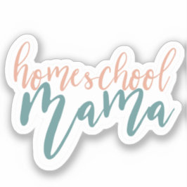 Homeschool Mama Pegatina