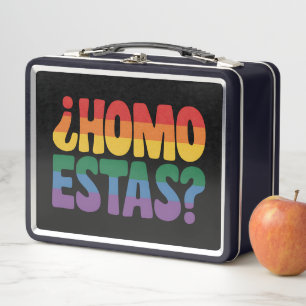 Homo Estas Divertido Español Mexicano Aliado Gay L