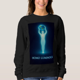 Homo Luminous - La Camiseta de Sudadera La Portado