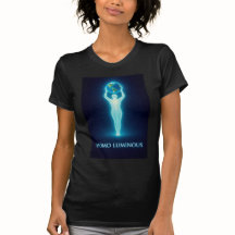 Homo Luminous - La Camiseta Mujer Portadora de Luz