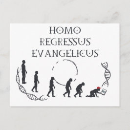 Homo Regressus Evangelicus – Tarjeta divertida ant