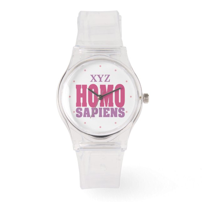 HOMO SAPIENS personalizados relojes (Anverso)