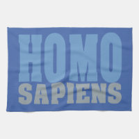HOMO SAPIENS toallas de mano personalizado