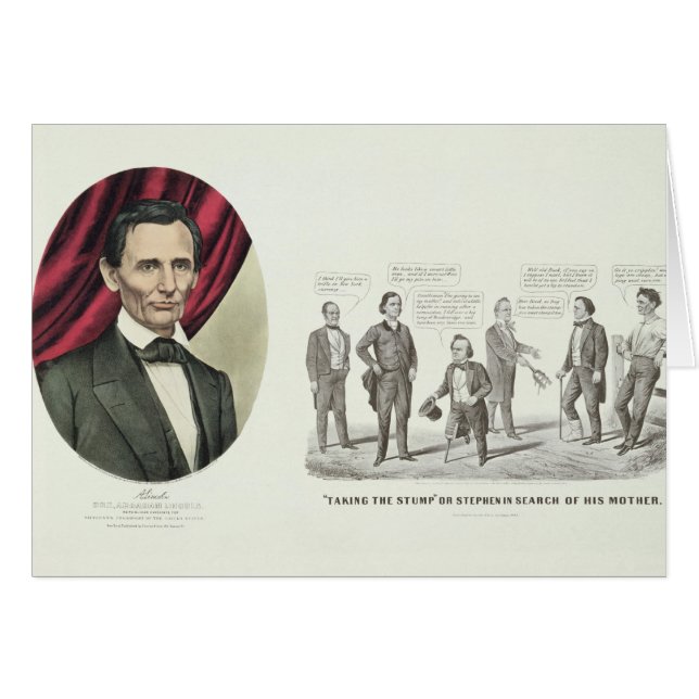 Hon. Abraham Lincoln (Anverso (Horizontal))