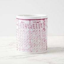 Hon. John Adams, 2do presidente, 20oz. Taza rojiza