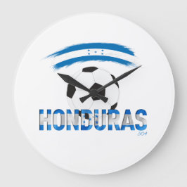 Honduras Fútbol Reloj de Pared