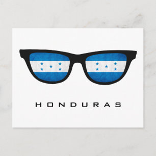 Honduras Shades personalizado texto y postal color