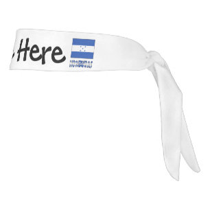 Honduras y Bandera Hondureña con Corbata con tu No