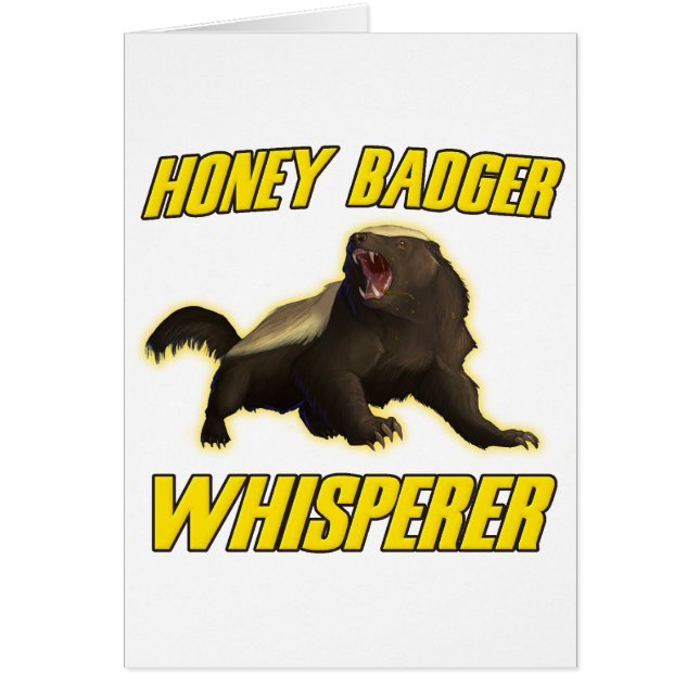 Honey Badger Whisperer (Frente)