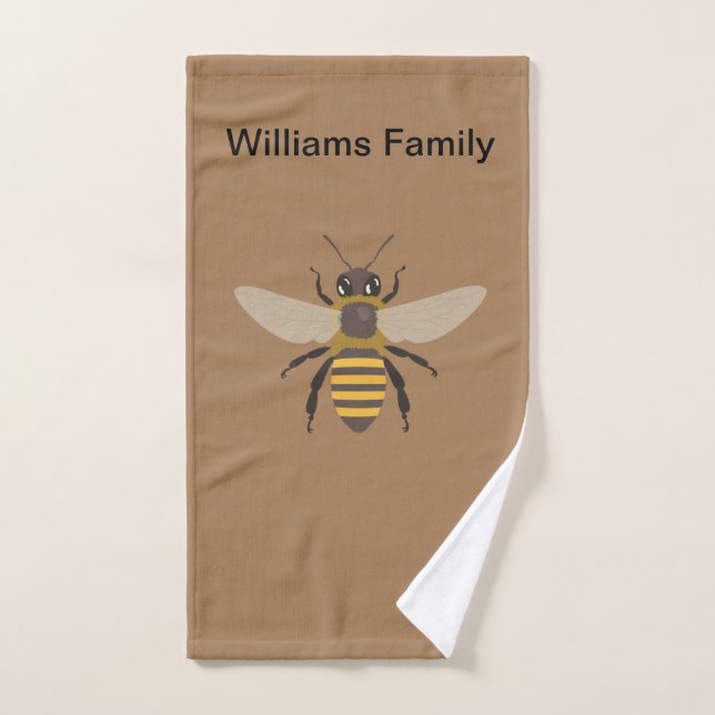Honey Bee (Toalla de mano)
