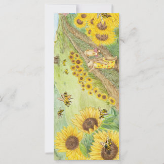 Honey Bunny Se Encuentra Con Las Abejas De La Miel