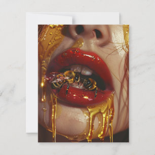Honey Drip Beauty – Retratos dorados sensuales de