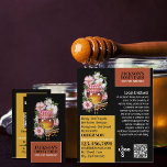 Honey Jar - Abejas, publicidad de la granja de mie<br><div class="desc">Honey Jar - Beeyard,  Honey Farm Advertising Flyers By The Business Card Store.</div>