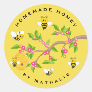 Honey Jar Pegatina