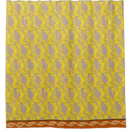 Honey Locust en una cortina de ducha