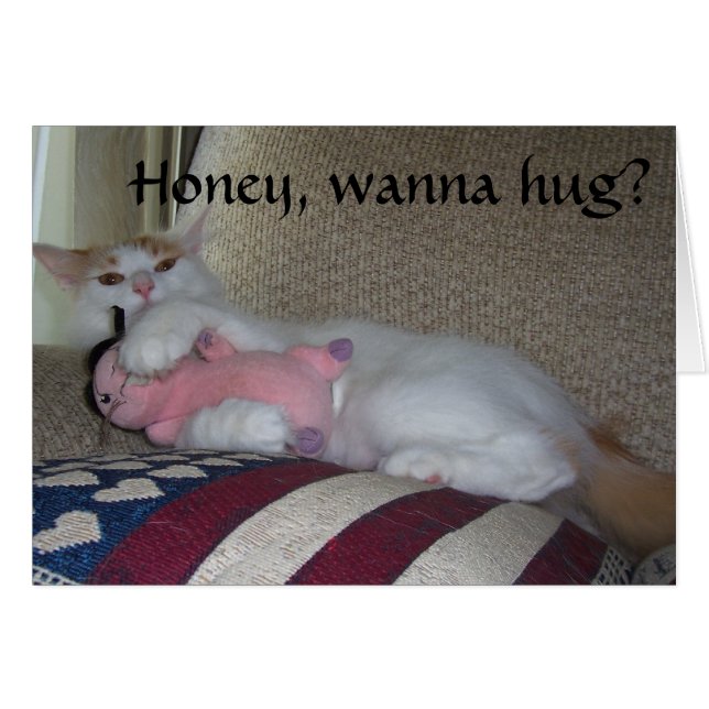 HONEY, ¿QUIERES ABRAZAR? ¿O ALGO MÁS? (Anverso (Horizontal))