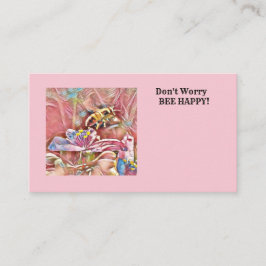 HONEYBEE EN UNA TARJETA DE COLOR DE PINO SPIDERWAR