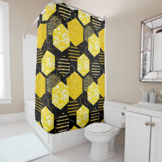 ¡Honeycomb! Cortina de ducha