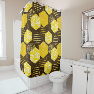 ¡Honeycomb! Cortina de ducha