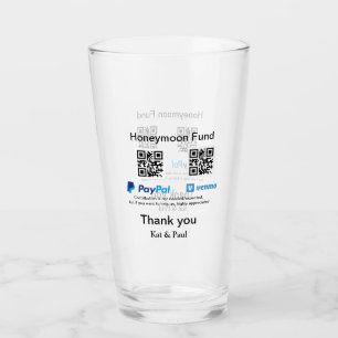 Honeymoon Fund PayPal Venmo código QR gracias