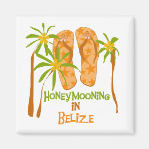 Honeymooning en el imán de Belice