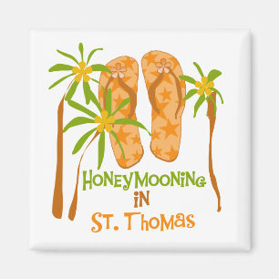 Honeymooning en el imán de St Thomas